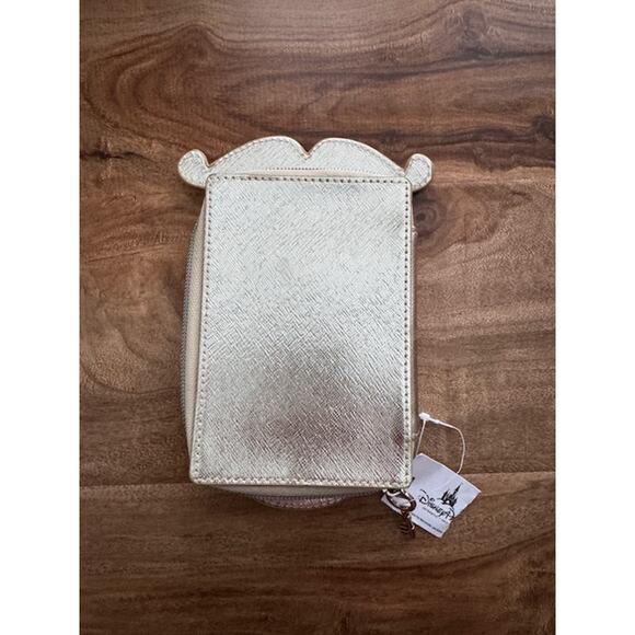 Disney Parks Alice in Wonderland Doorknob Coin Wallet w/ Key Zipper Retired- New - Picture 4 of 6